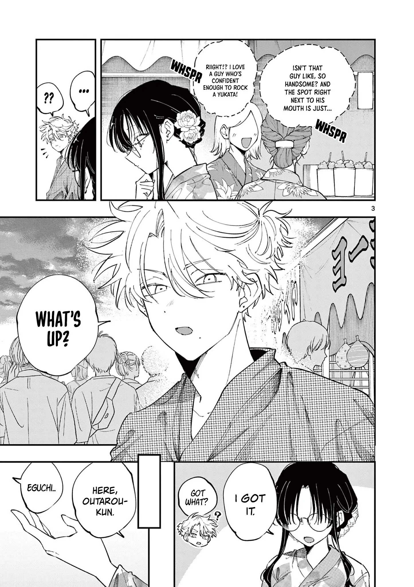The Person Sitting Next to Me Looking at Me with Perverted Eyes Chapter 81 page 4 - 