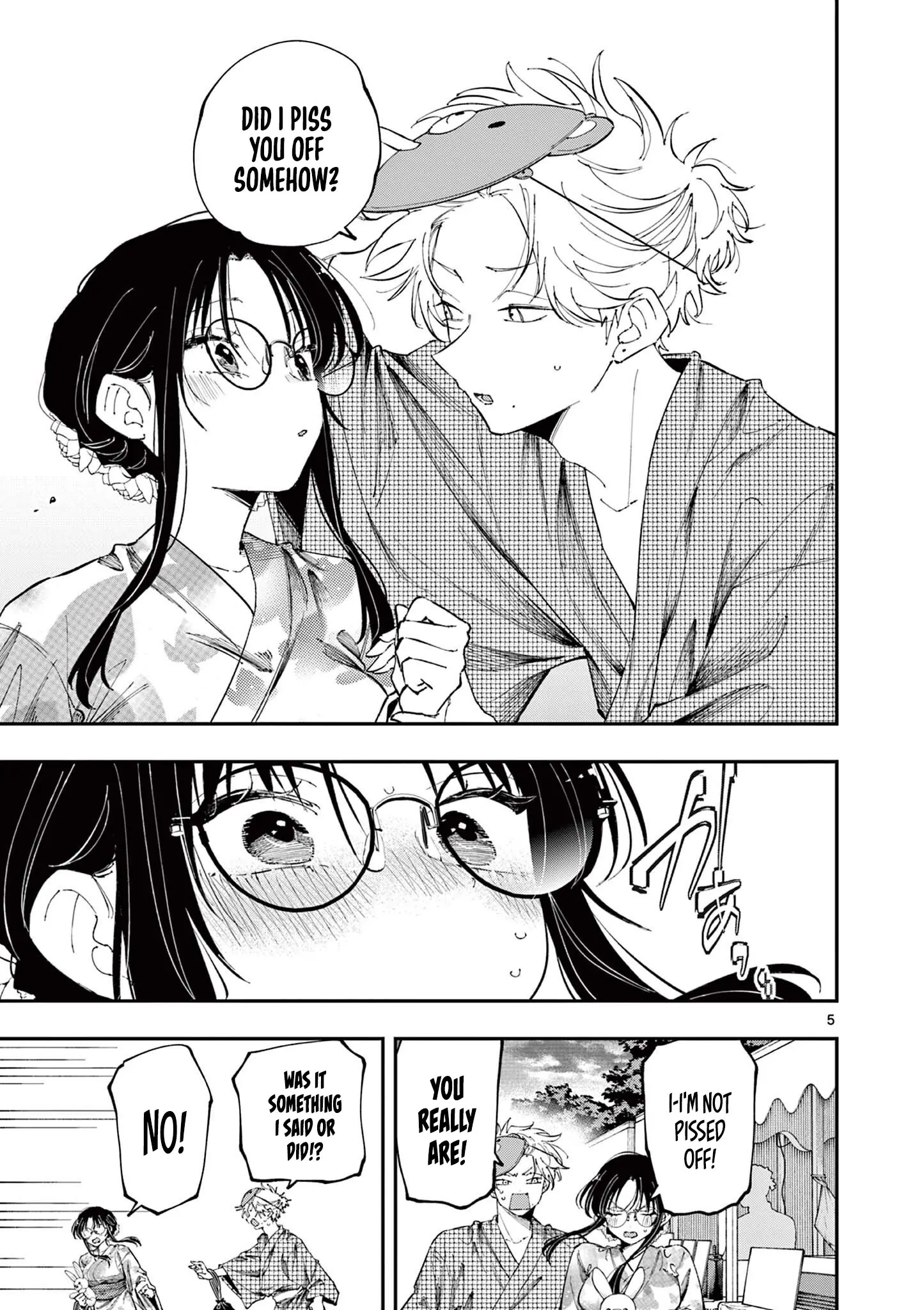 The Person Sitting Next to Me Looking at Me with Perverted Eyes Chapter 81 page 6 - 
