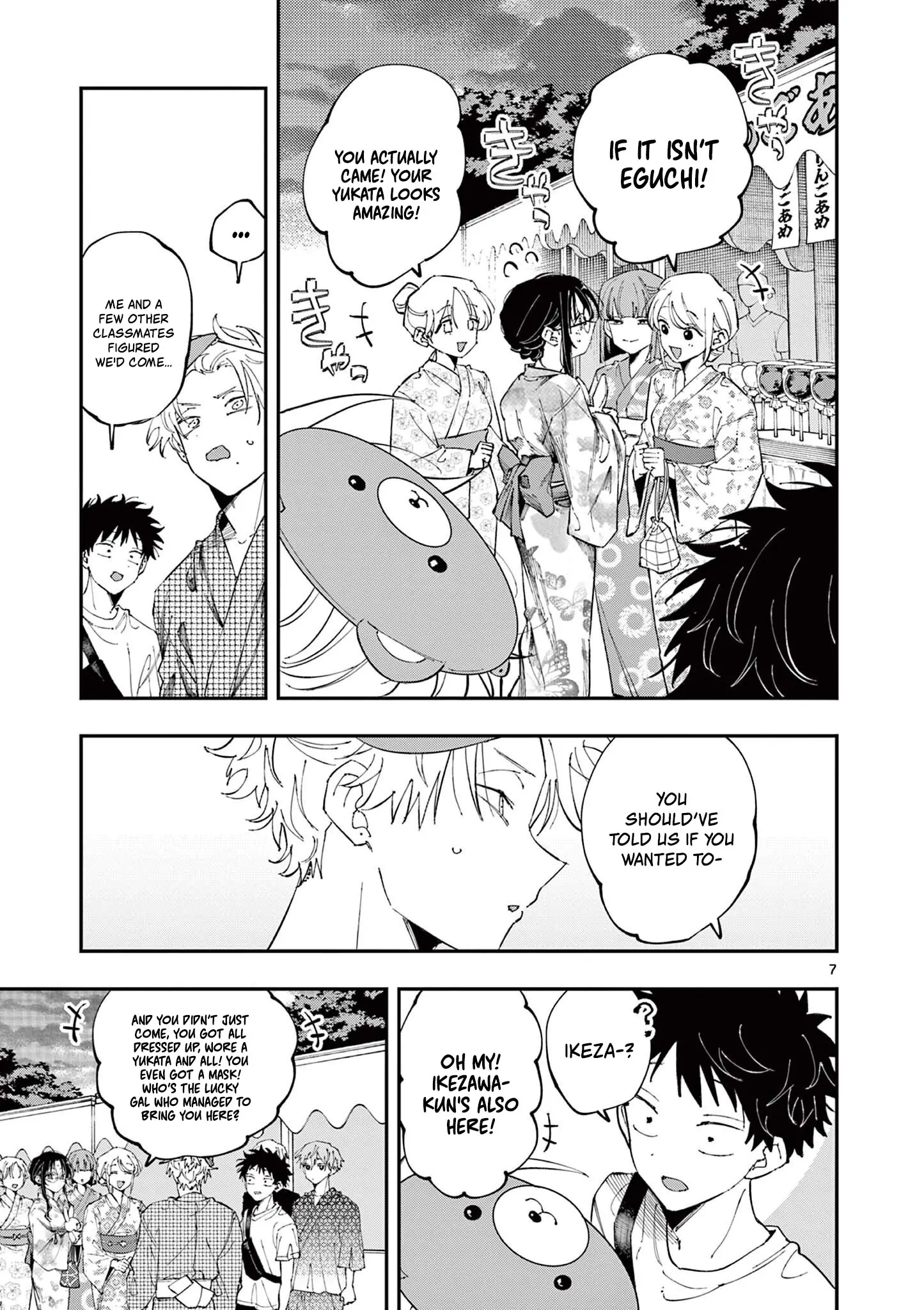 The Person Sitting Next to Me Looking at Me with Perverted Eyes Chapter 81 page 8 - 
