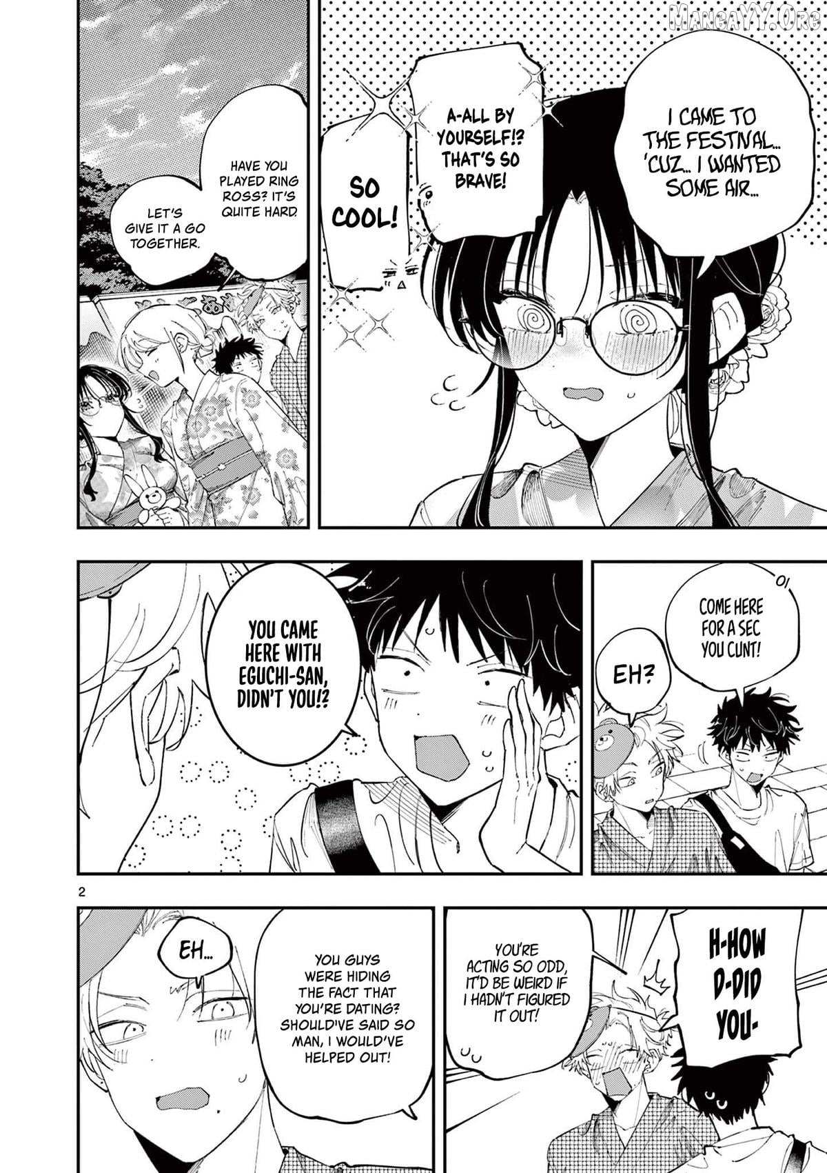 The Person Sitting Next to Me Looking at Me with Perverted Eyes Chapter 82 page 2 - 