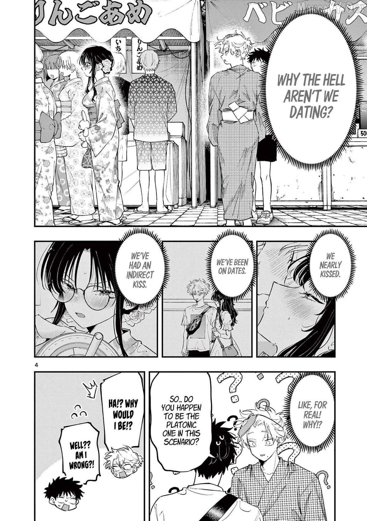 The Person Sitting Next to Me Looking at Me with Perverted Eyes Chapter 82 page 4 - 