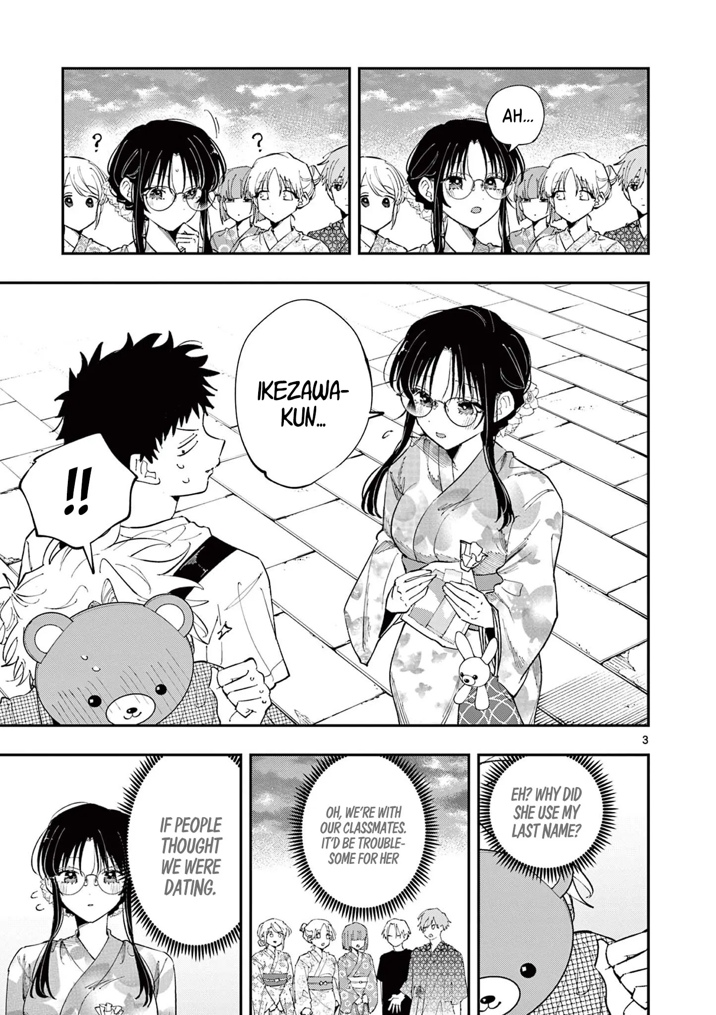 The Person Sitting Next to Me Looking at Me with Perverted Eyes Chapter 83 page 3 - 