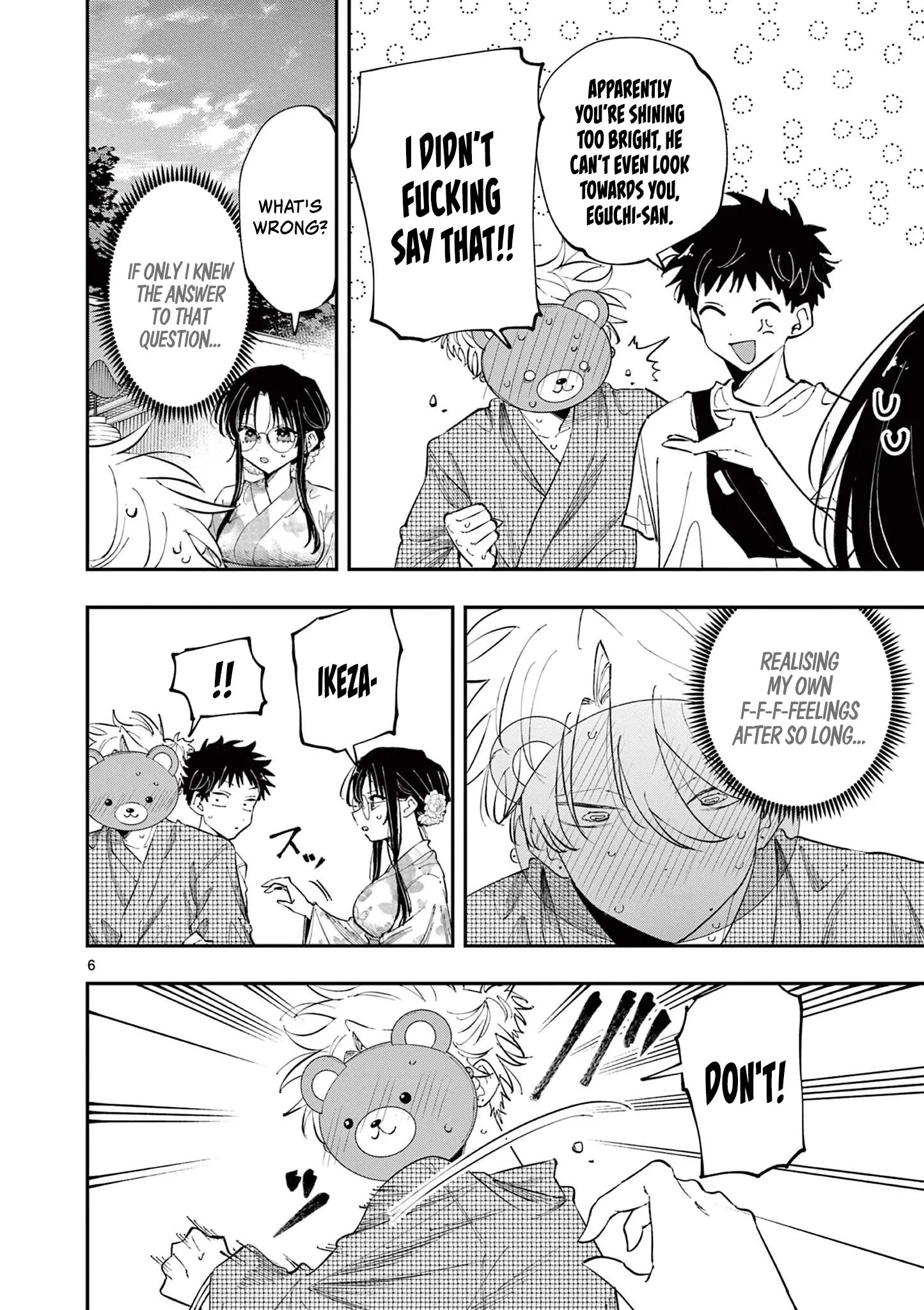 The Person Sitting Next to Me Looking at Me with Perverted Eyes Chapter 83 page 6 - 