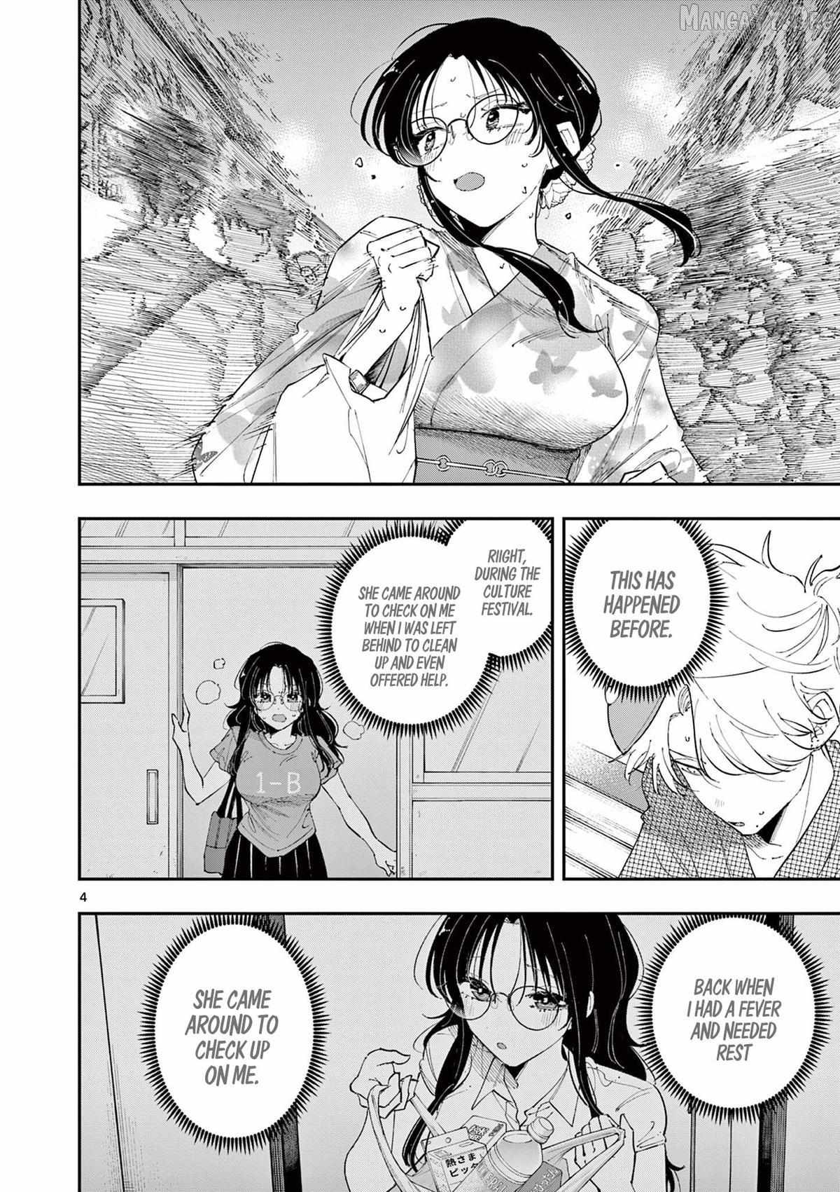 The Person Sitting Next to Me Looking at Me with Perverted Eyes Chapter 85 page 4 - 