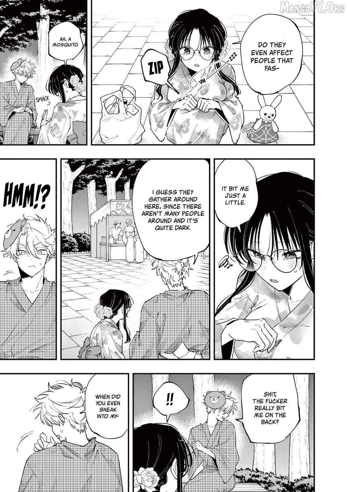 The Person Sitting Next to Me Looking at Me with Perverted Eyes Chapter 86 page 6 - 