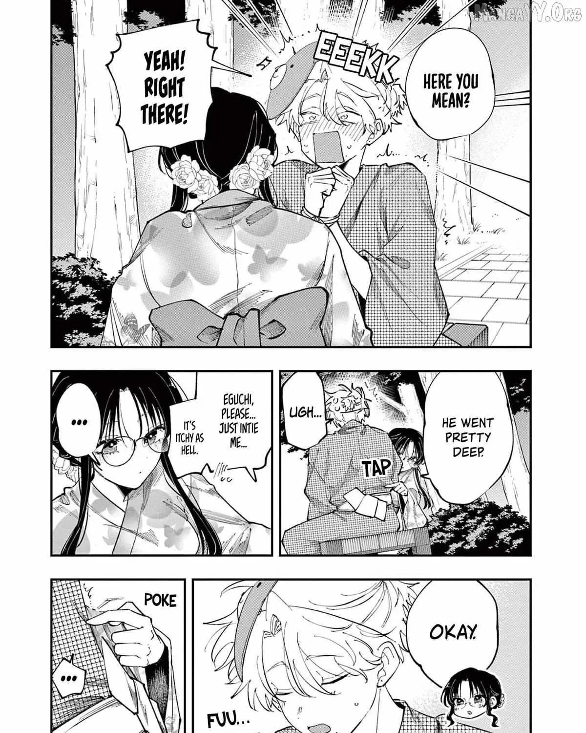 The Person Sitting Next to Me Looking at Me with Perverted Eyes Chapter 87 page 6 - 