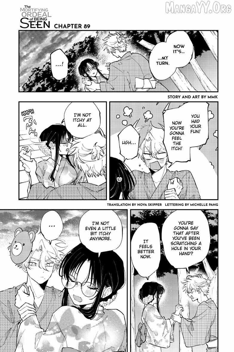 The Person Sitting Next to Me Looking at Me with Perverted Eyes Chapter 89 page 2 - 