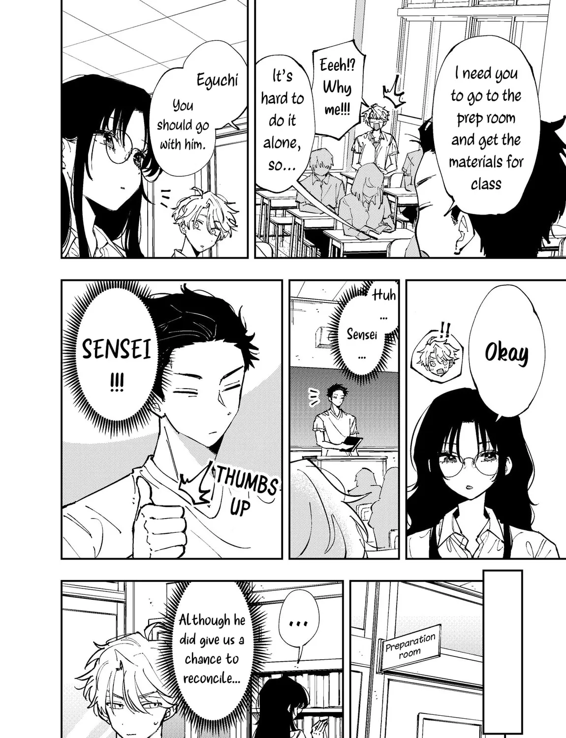 The Person Sitting Next to Me Looking at Me with Perverted Eyes Chapter 9 page 3 - 