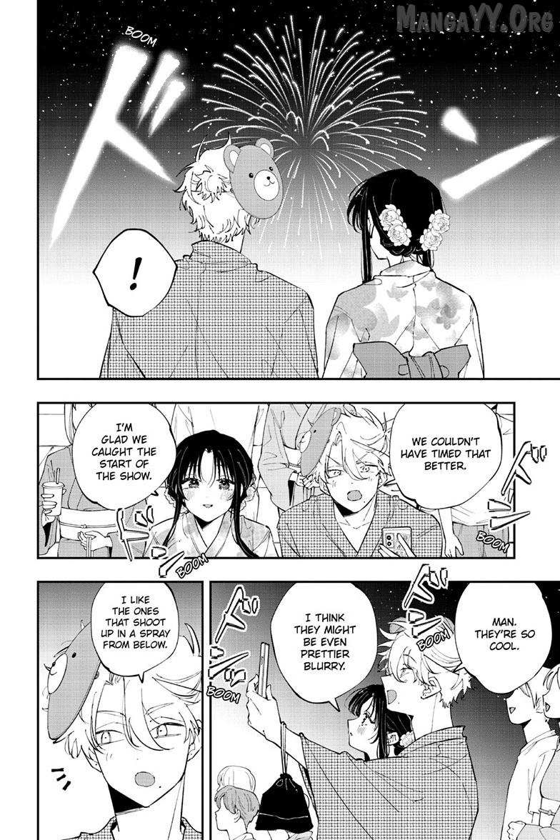 The Person Sitting Next to Me Looking at Me with Perverted Eyes Chapter 92 page 3 - 