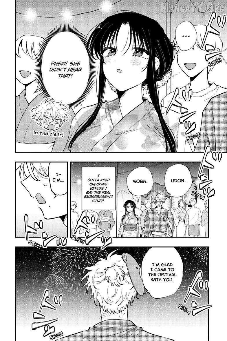 The Person Sitting Next to Me Looking at Me with Perverted Eyes Chapter 92 page 5 - 