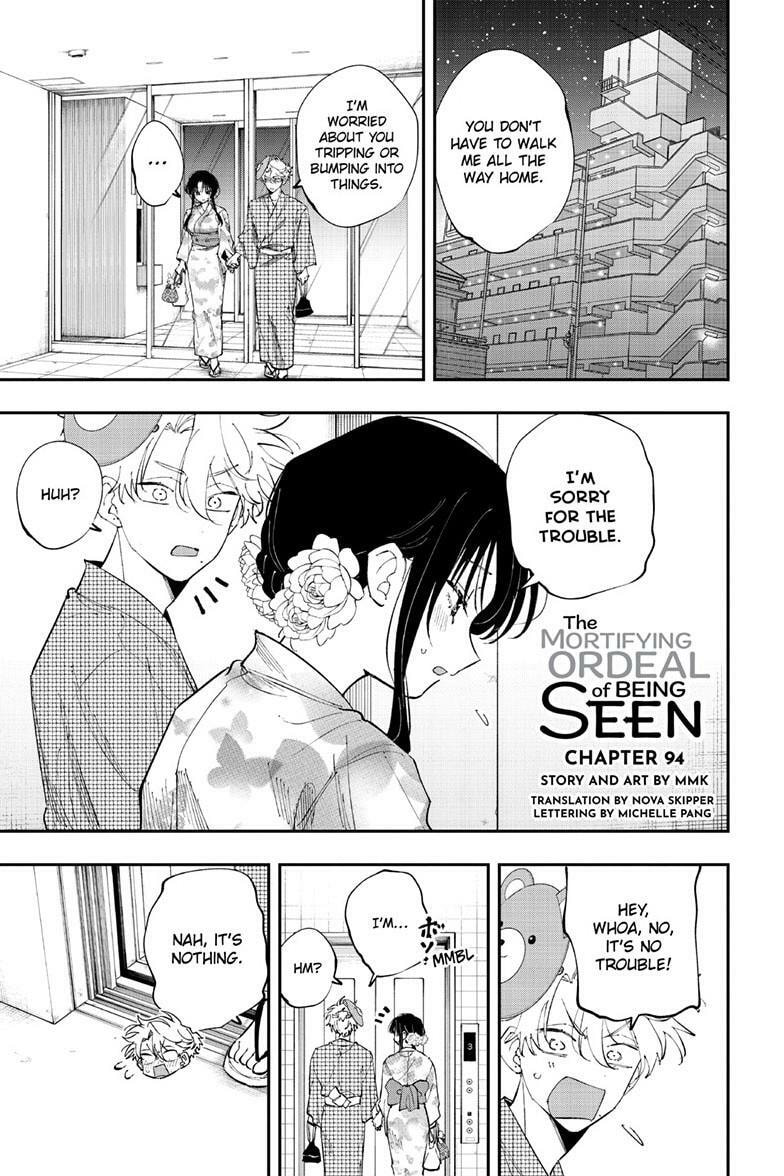 The Person Sitting Next to Me Looking at Me with Perverted Eyes Chapter 94 page 2 - 