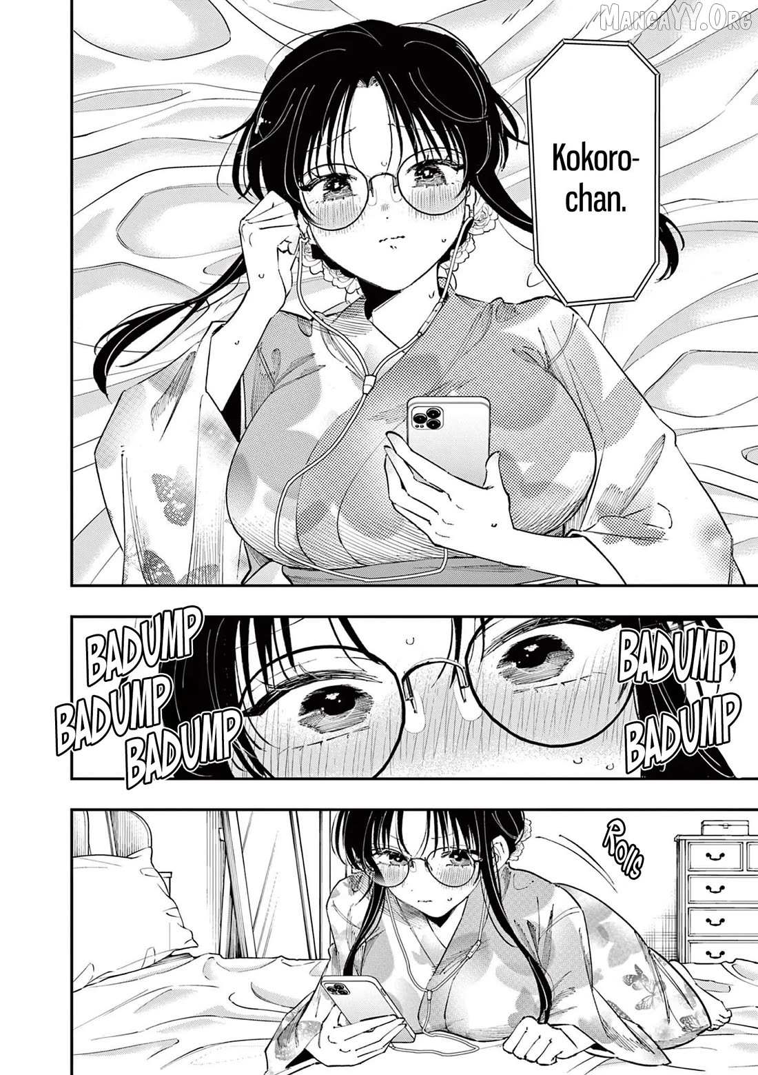 The Person Sitting Next to Me Looking at Me with Perverted Eyes Chapter 95 page 4 - 