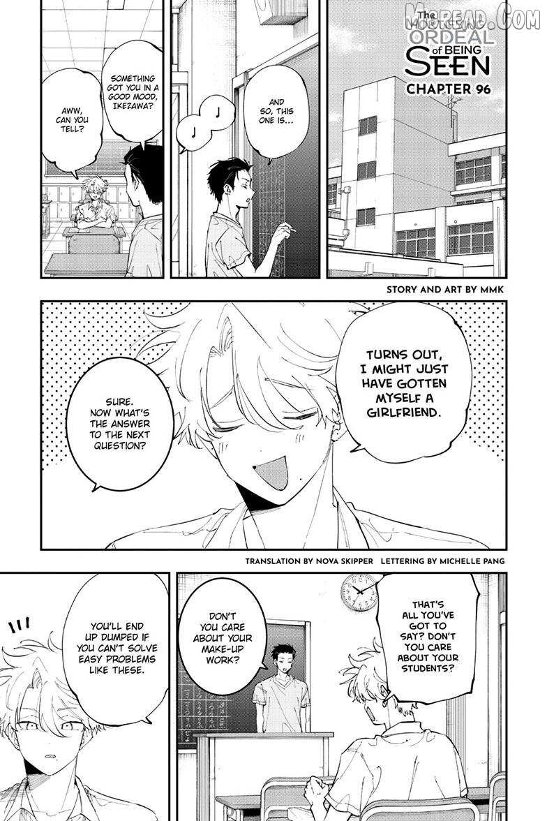 The Person Sitting Next to Me Looking at Me with Perverted Eyes Chapter 96 page 2 - 