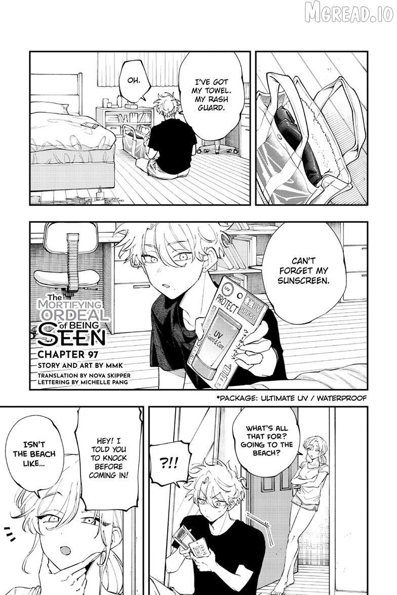 The Person Sitting Next to Me Looking at Me with Perverted Eyes Chapter 97 page 2 - 