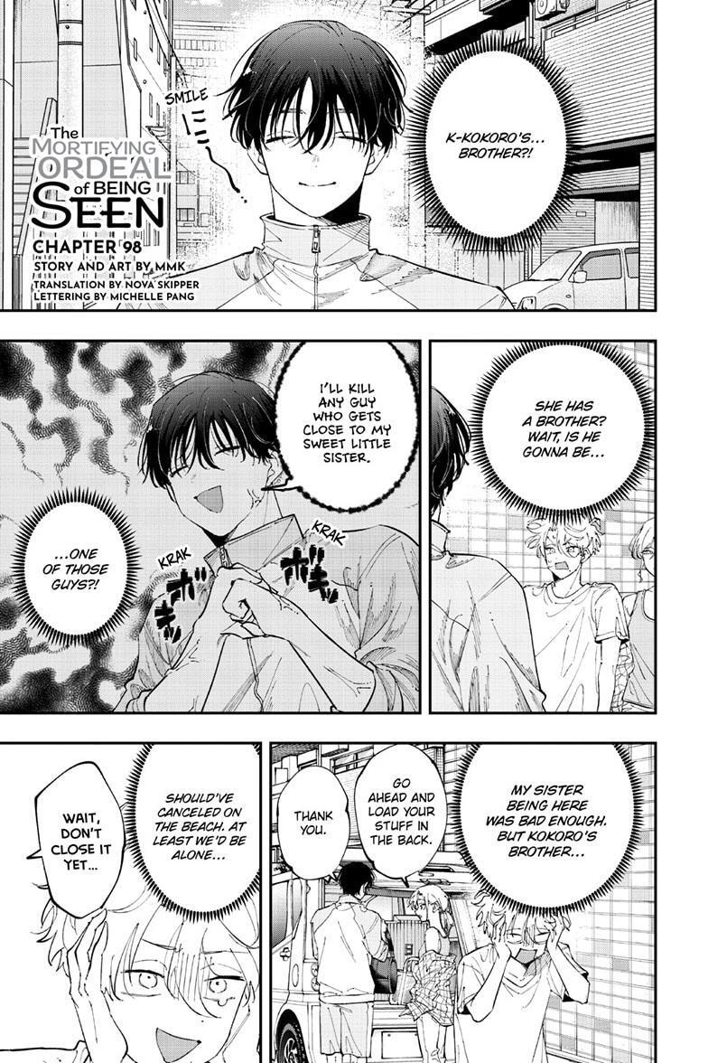 The Person Sitting Next to Me Looking at Me with Perverted Eyes Chapter 98 page 2 - 