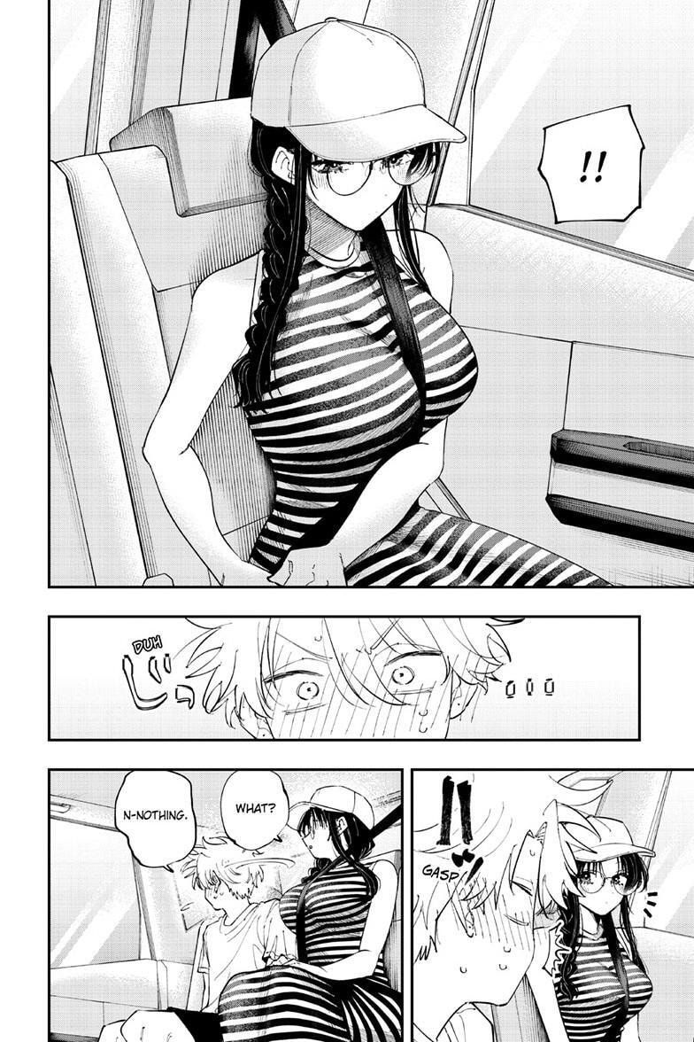 The Person Sitting Next to Me Looking at Me with Perverted Eyes Chapter 98 page 7 - 