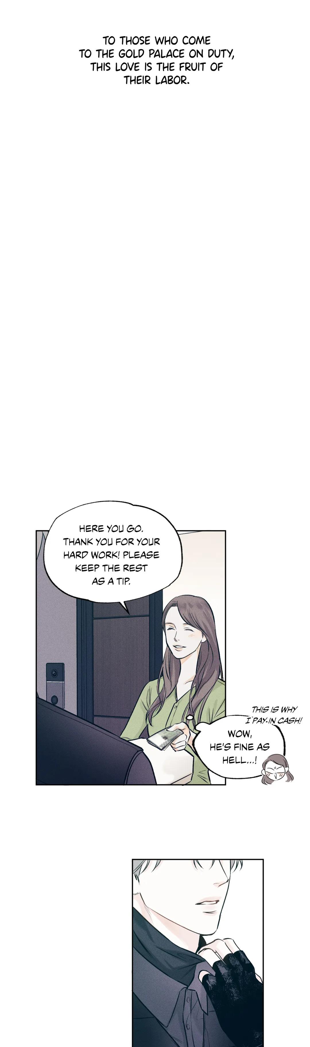 The Pizza Delivery Man and the Gold Palace Chapter 1.2 page 12 - 