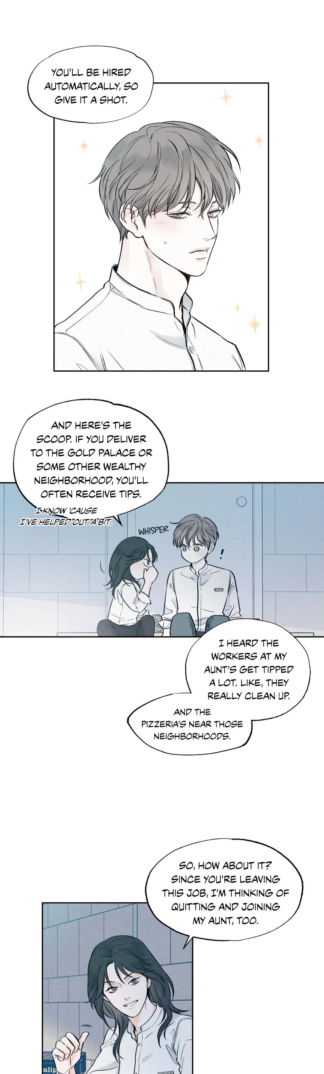 The Pizza Delivery Man and the Gold Palace Chapter 1.2 page 23 - 