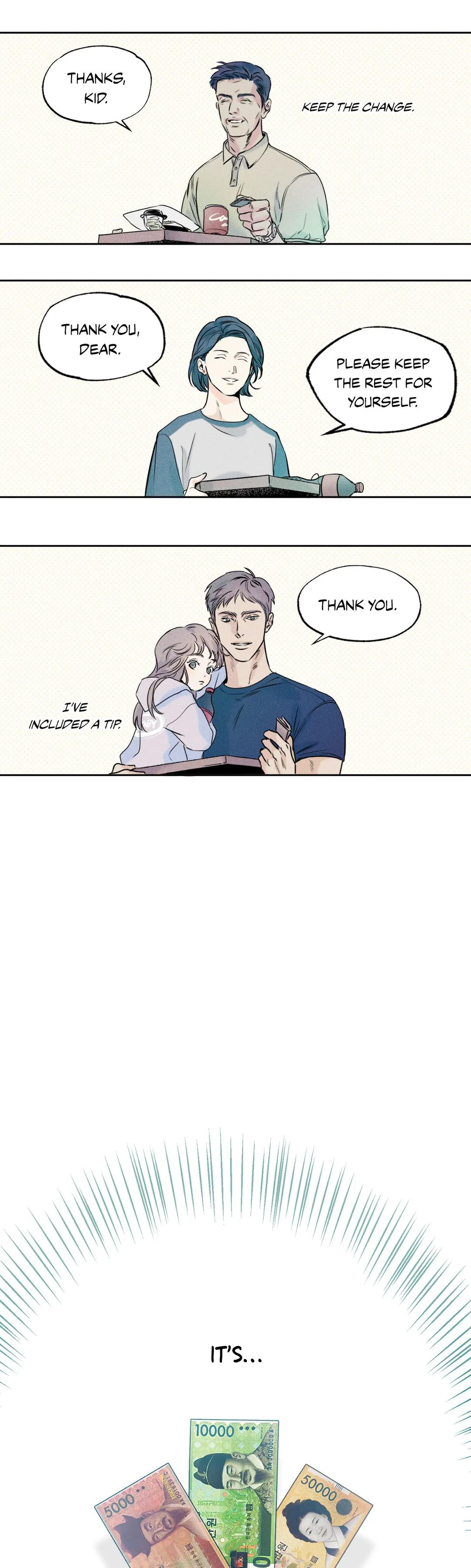 The Pizza Delivery Man and the Gold Palace Chapter 1.2 page 8 - 