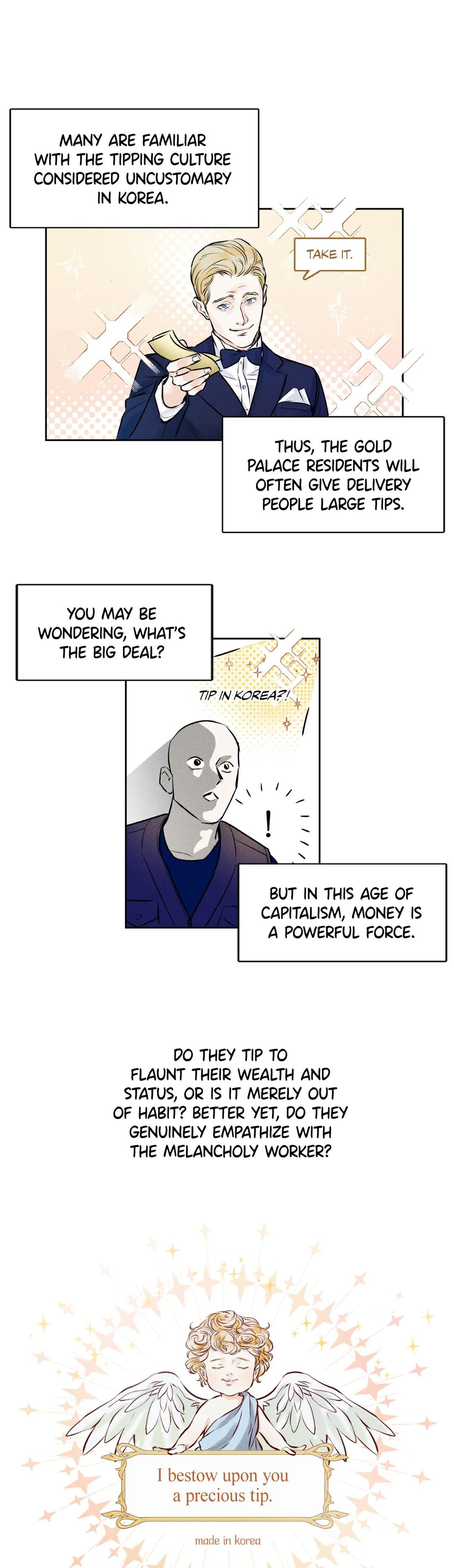 The Pizza Delivery Man and the Gold Palace Chapter 1.2 page 10 - 