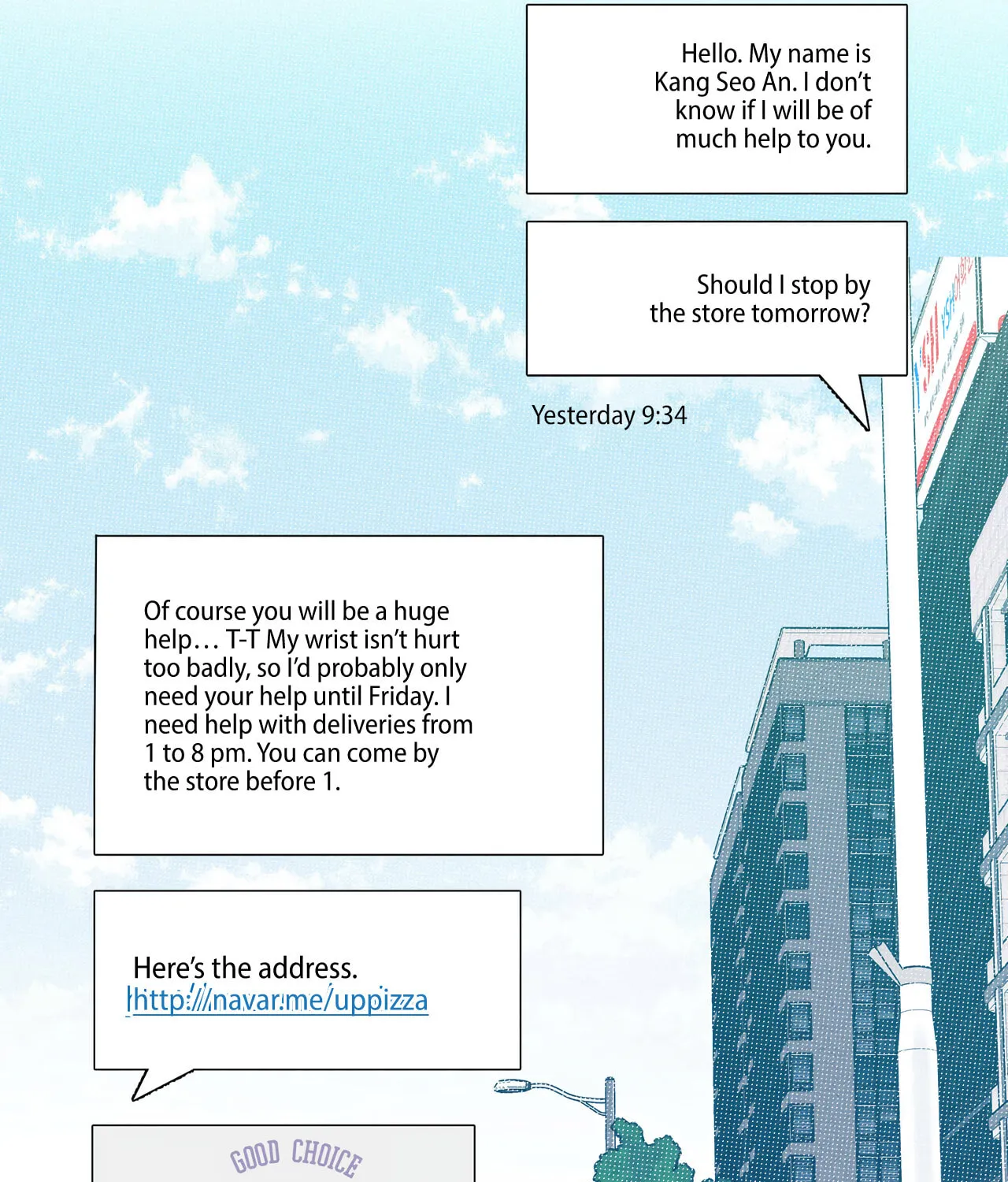 The Pizza Delivery Man and the Gold Palace Chapter 9 page 21 - 