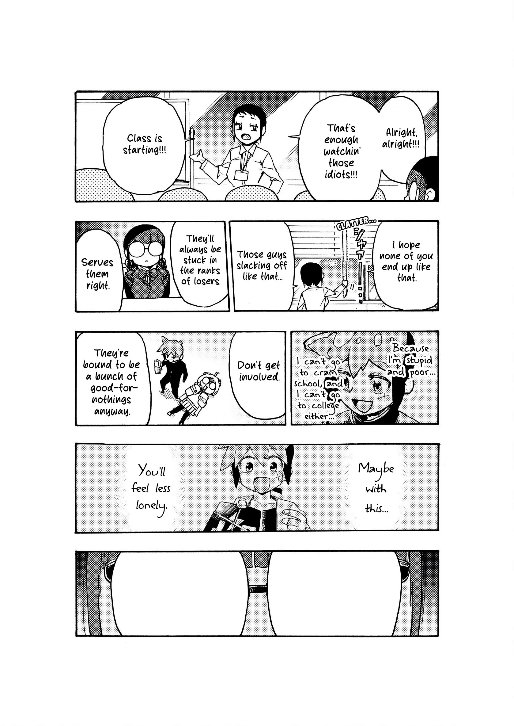 The Plain Glasses-Wearing Class President Who Awakens Through a Card Game for the sake of Love Chapter 0 page 25 - 