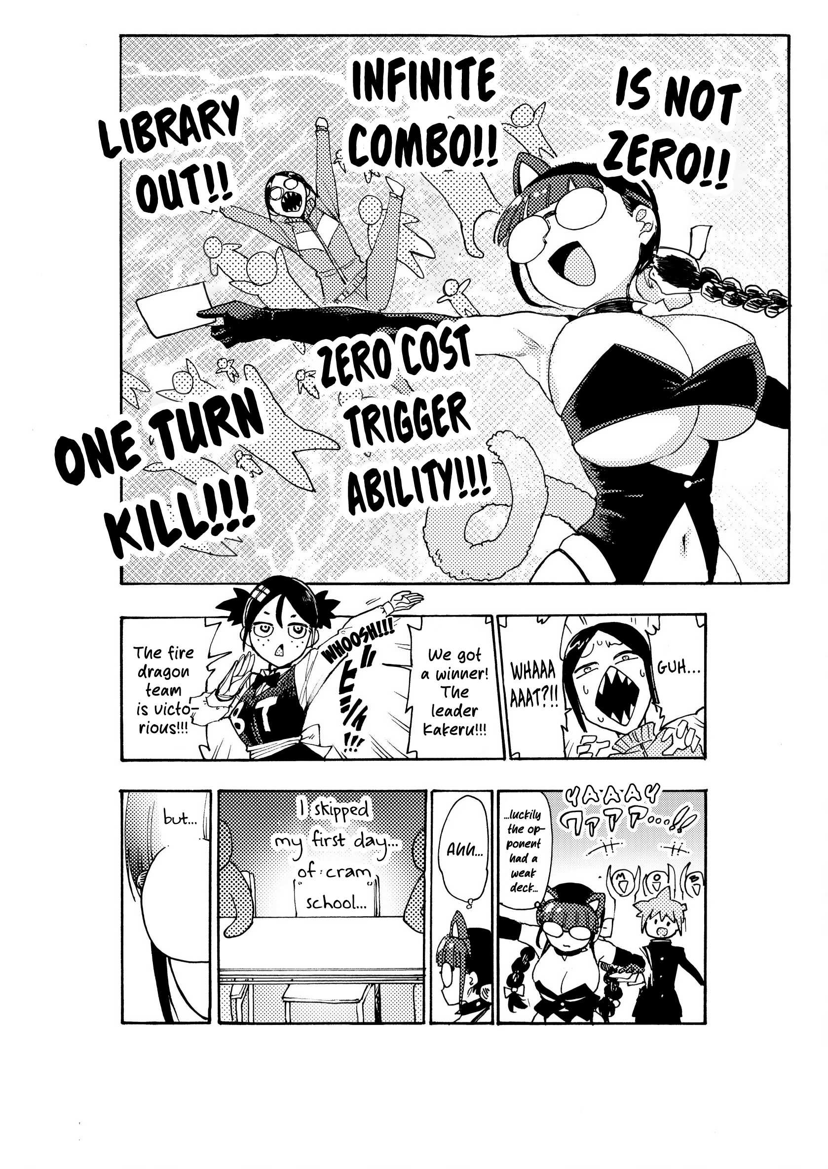 The Plain Glasses-Wearing Class President Who Awakens Through a Card Game for the sake of Love Chapter 0 page 30 - 