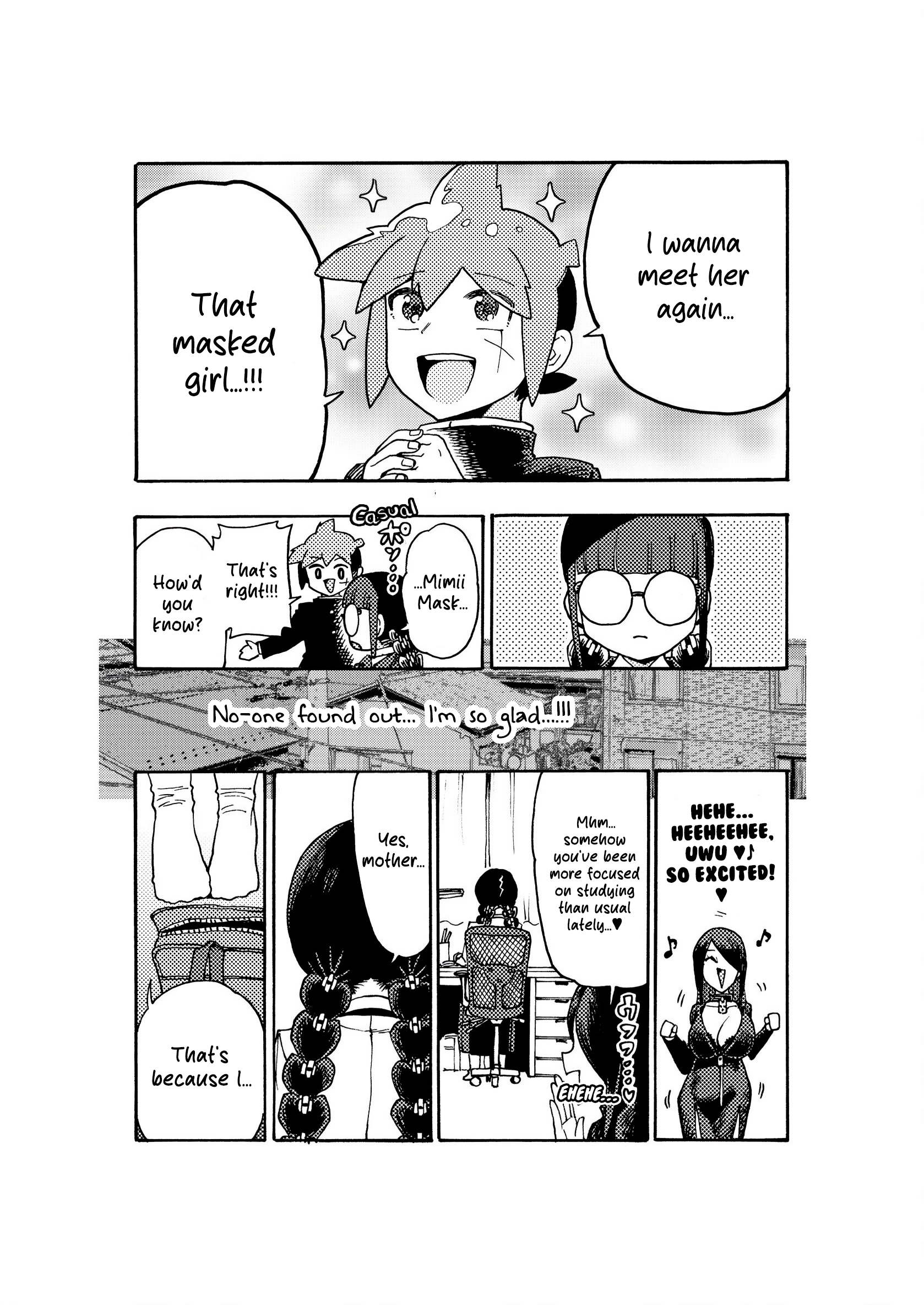 The Plain Glasses-Wearing Class President Who Awakens Through a Card Game for the sake of Love Chapter 0 page 33 - 