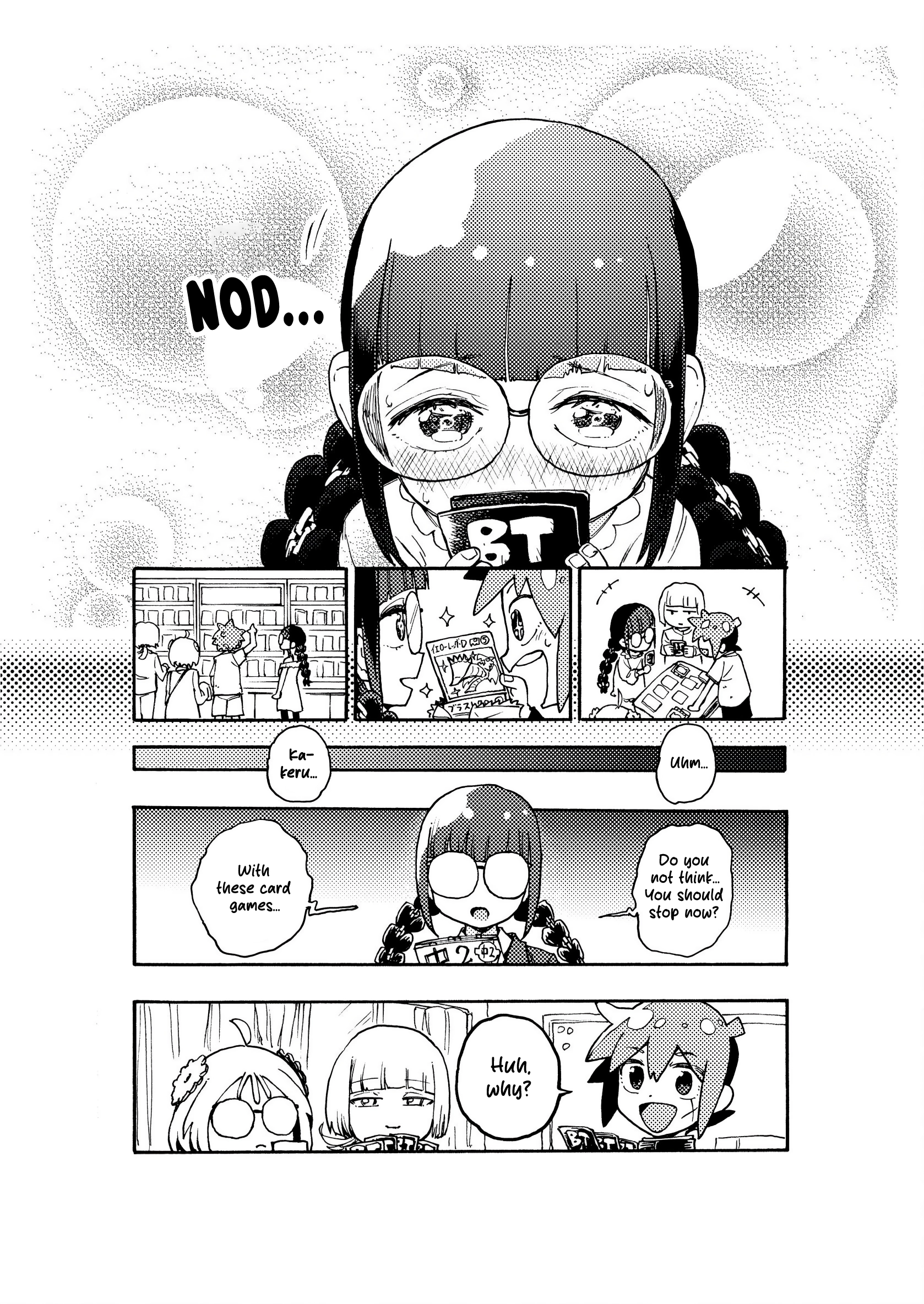 The Plain Glasses-Wearing Class President Who Awakens Through a Card Game for the sake of Love Chapter 0 page 6 - 