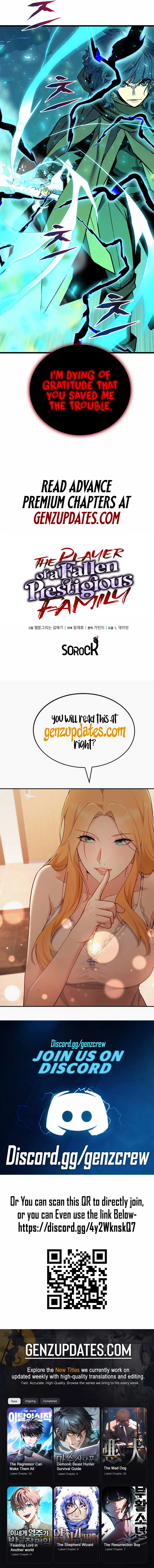 The Player of the Fallen Family Chapter 36 page 11 - 