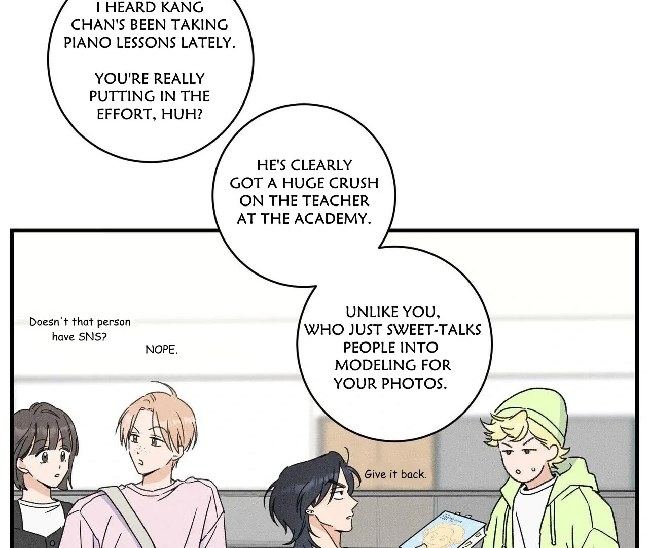 The Point that Touches the Fingertips Chapter 4 page 35 - 