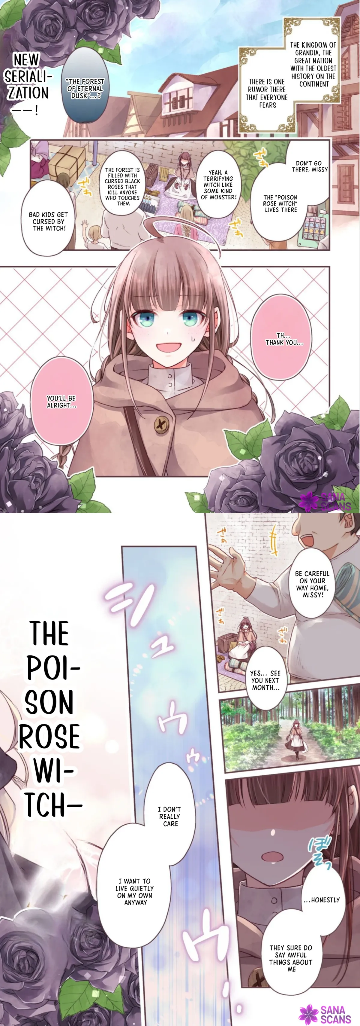 The Poison Rose Witch Wants a Quiet Life Chapter 1 page 1 - 