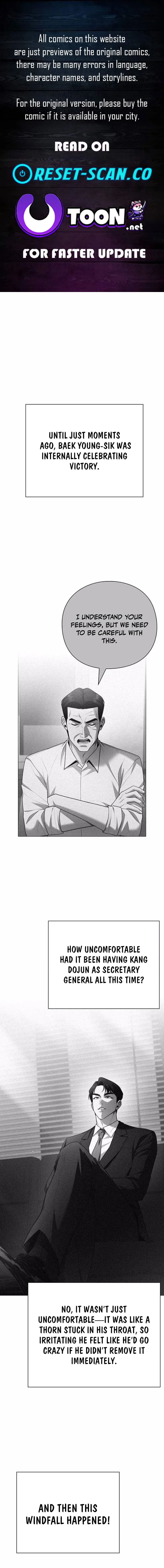 The Politician Who Sees the Future Chapter 10 page 1 - 
