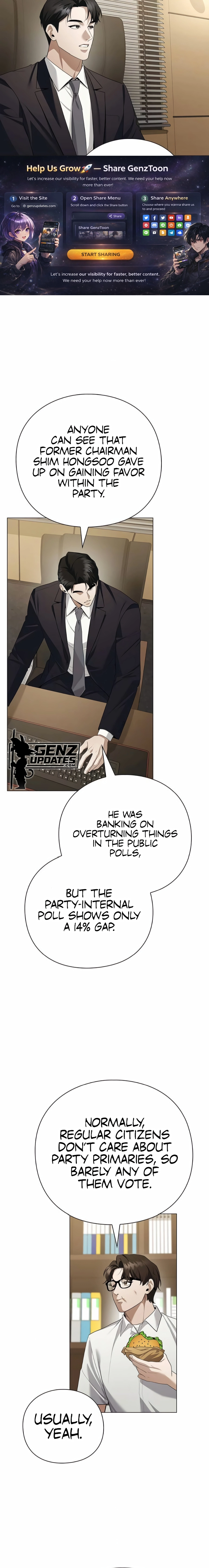 The Politician Who Sees the Future Chapter 27 page 12 - 
