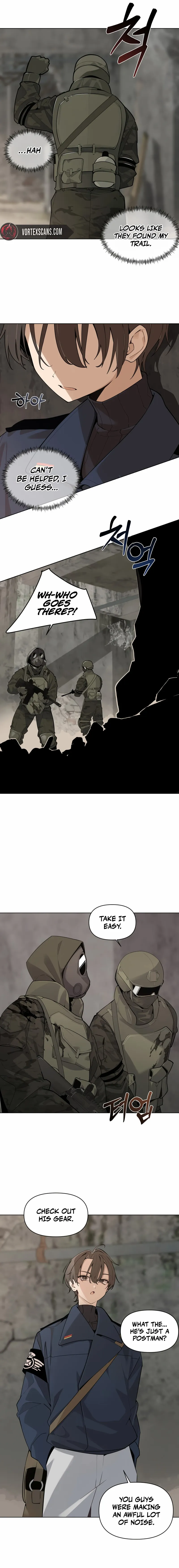 The Postman of the Apocalypse Chapter 1 page 15 - 
