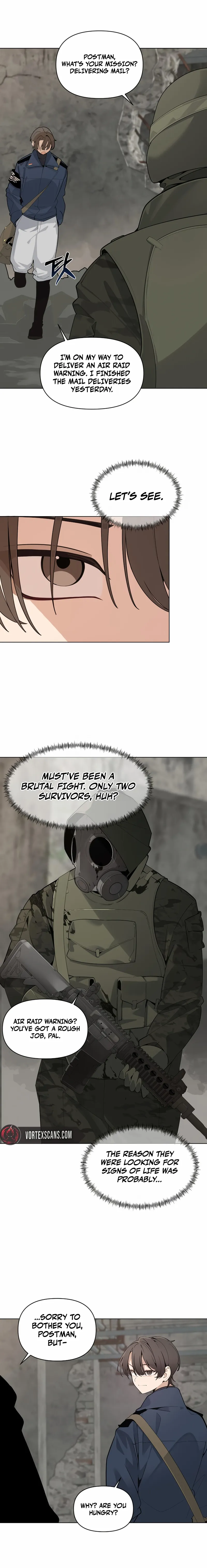 The Postman of the Apocalypse Chapter 1 page 16 - 