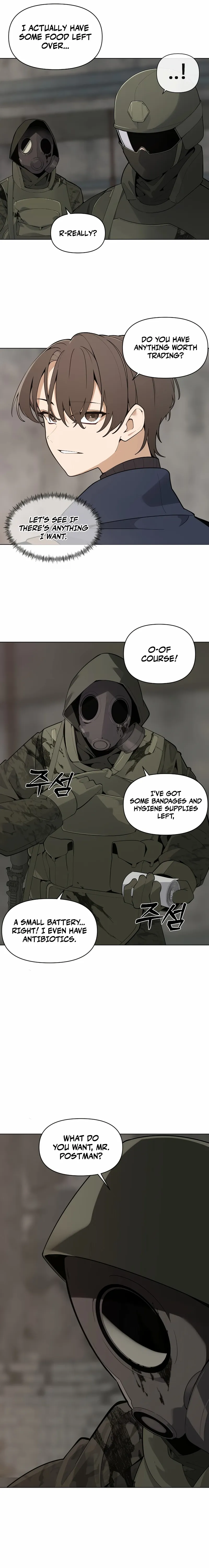 The Postman of the Apocalypse Chapter 1 page 17 - 