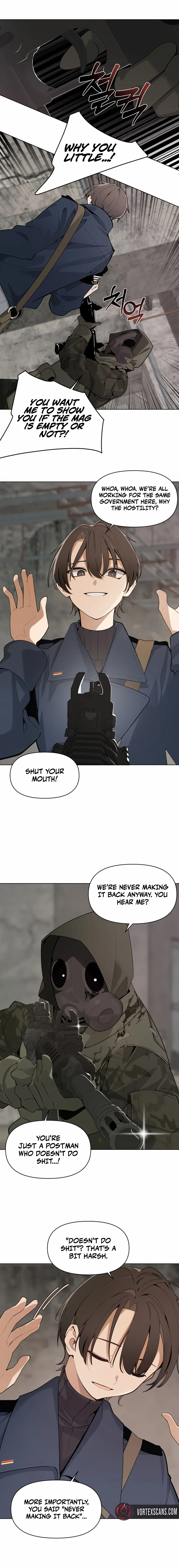 The Postman of the Apocalypse Chapter 1 page 22 - 