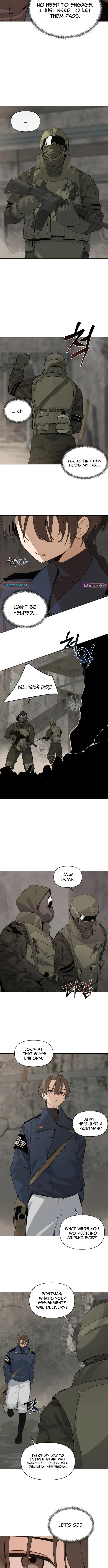 The Postman Walking Through the Apocalypse Chapter 1 page 8 - 