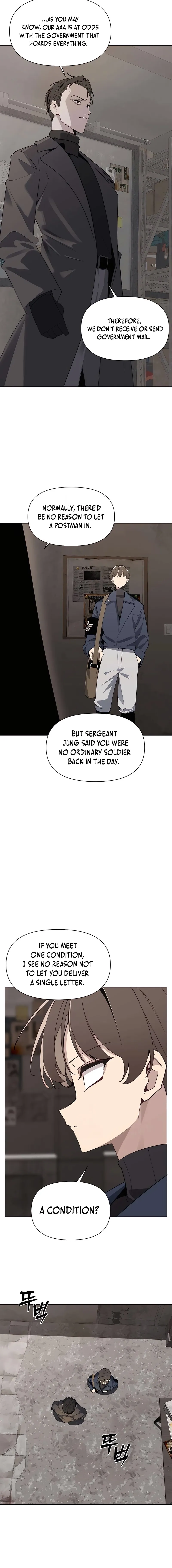 The Postman Walking Through the Apocalypse Chapter 10 page 14 - 