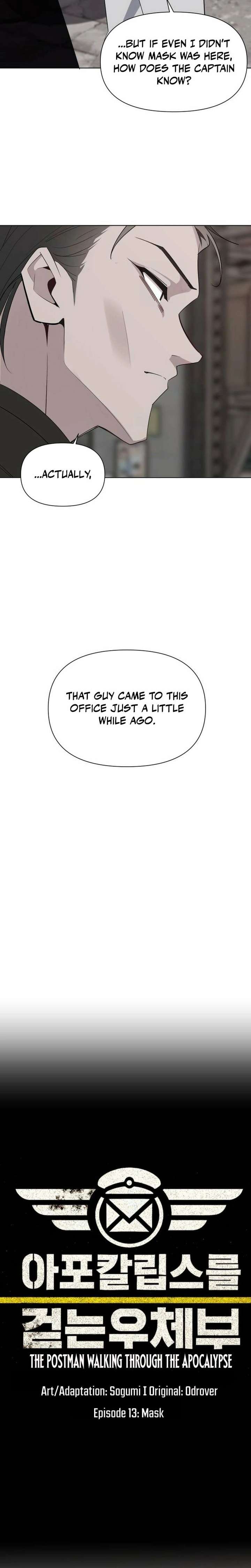 The Postman Walking Through the Apocalypse Chapter 13 page 3 - 