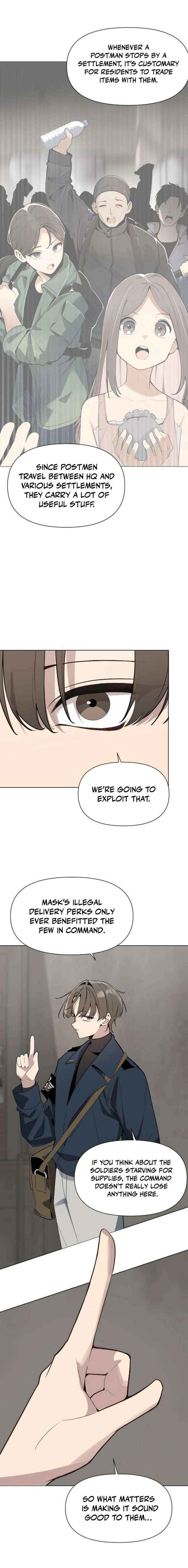 The Postman Walking Through the Apocalypse Chapter 14 page 5 - 
