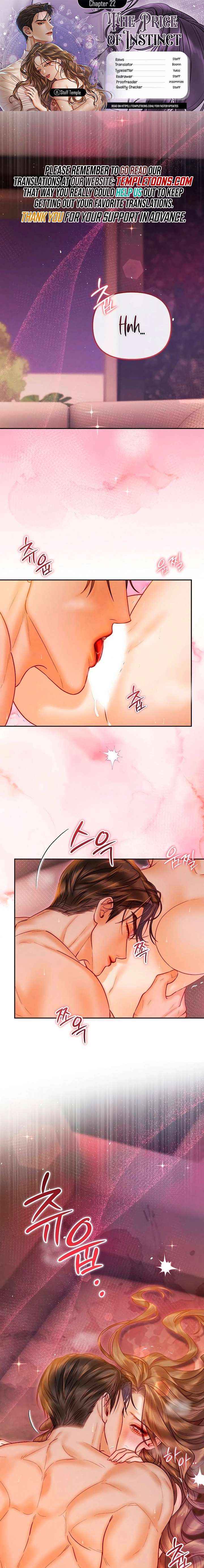 The Price of Instinct Chapter 22 page 1 - 