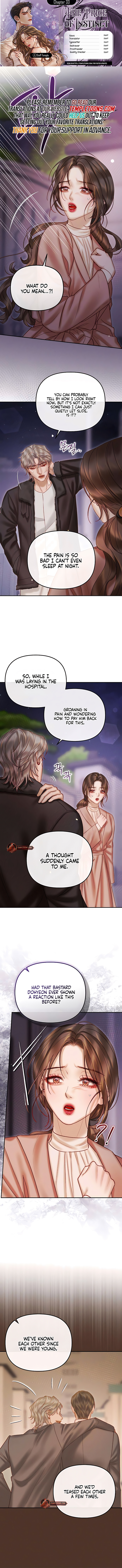 The Price of Instinct Chapter 35 page 1 - 