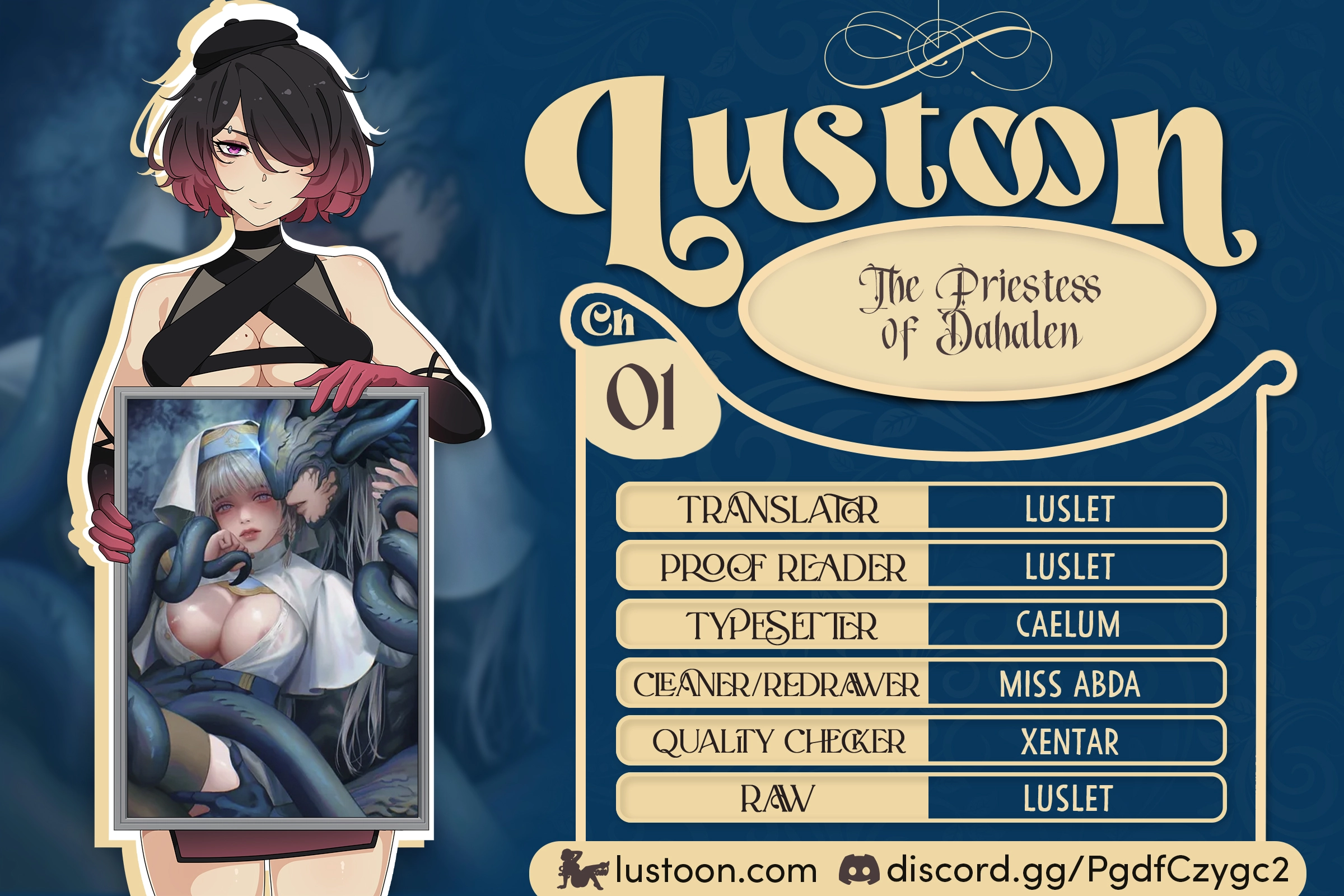 The Priestess of Dahalen Chapter 1 page 1 - 