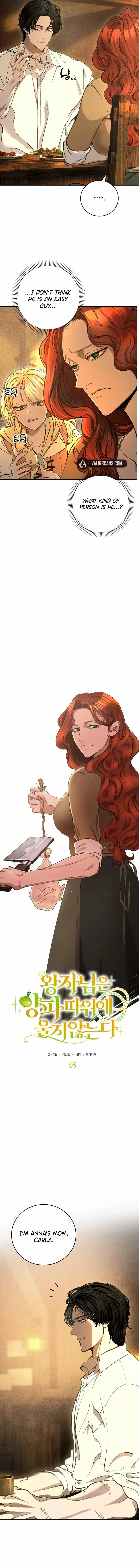 The Prince Doesn’t Cry From Mere Onions Chapter 5 page 3 - 