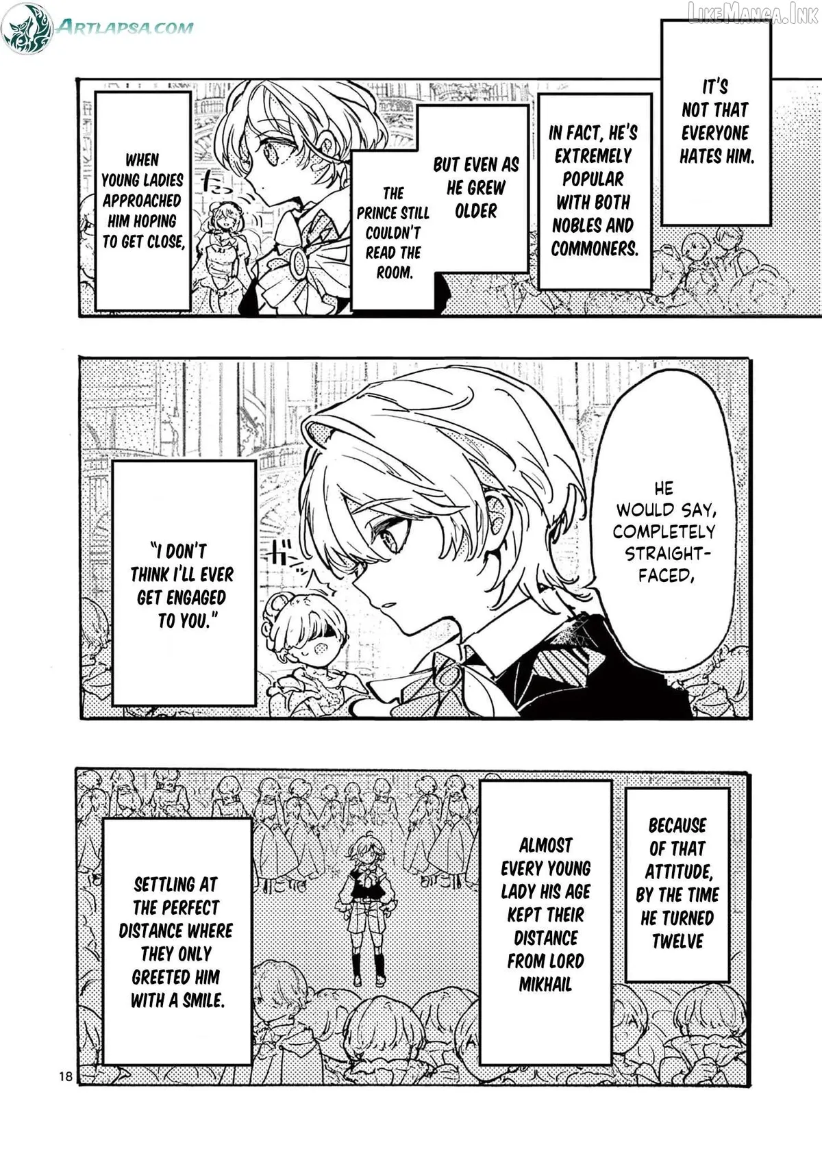 The prince lives in his own world Chapter 3 page 21 - 