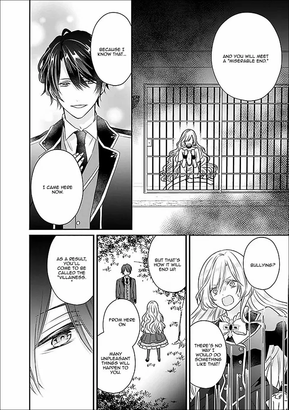 The Prophesied Villainess and the Butler Who Vows to Save Her. Chapter 1 page 15 - 