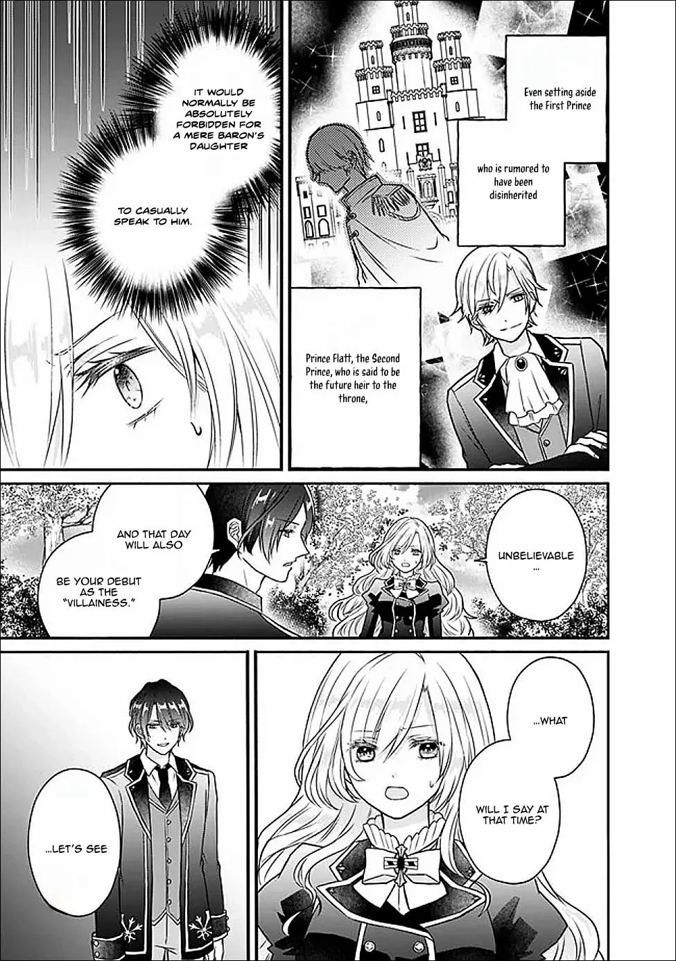 The Prophesied Villainess and the Butler Who Vows to Save Her. Chapter 1 page 21 - 