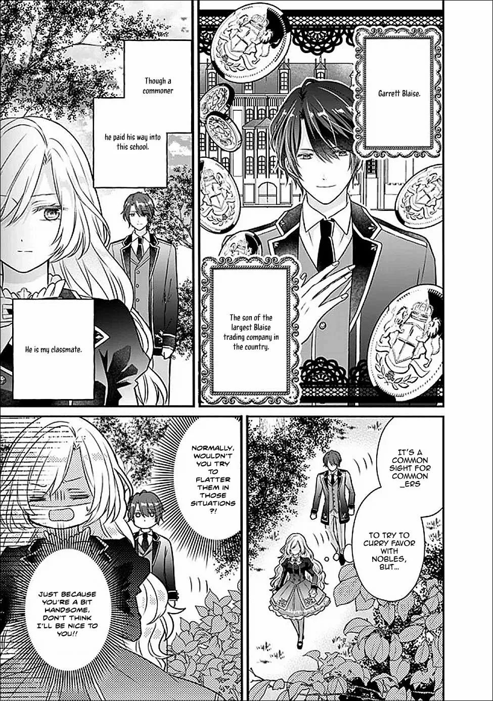 The Prophesied Villainess and the Butler Who Vows to Save Her. Chapter 1 page 6 - 
